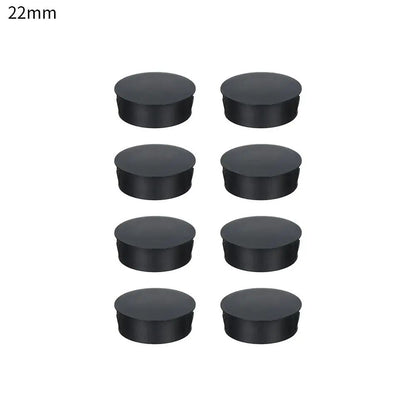 Round Plastic Hole Plug Caps – Furniture Feet Floor Protection Pipe End Cover Inserts