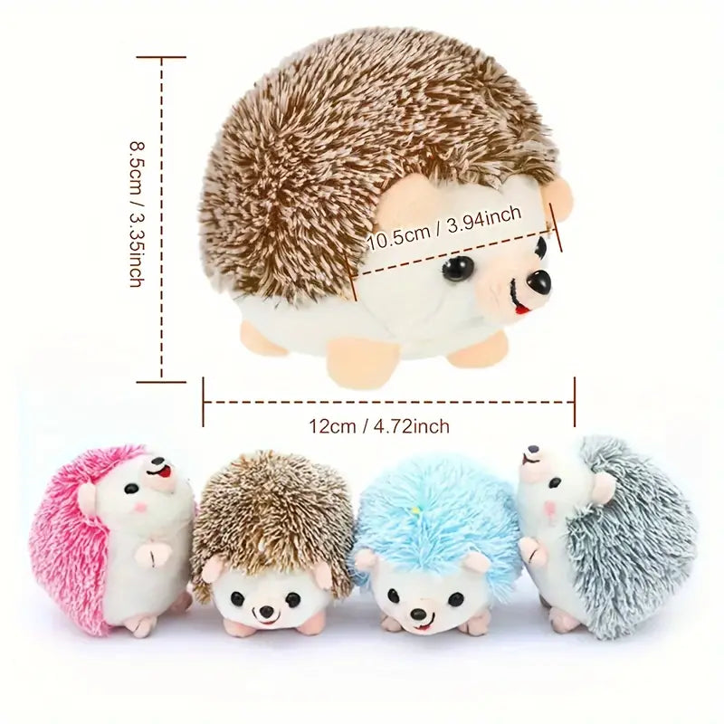 Cute Plush Hedgehog Keychain Charm for Bags & Backpacks & Handbags