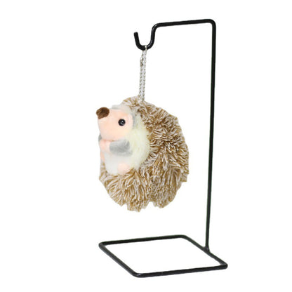 Cute Plush Hedgehog Keychain Charm for Bags & Backpacks & Handbags