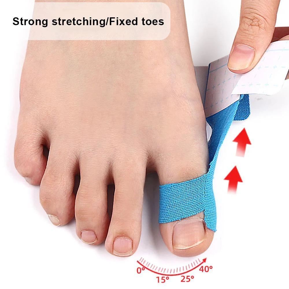 Premium Bunion Relief Tape Precut Bunion Corrector Tape for Toe Alignment & Pain Support