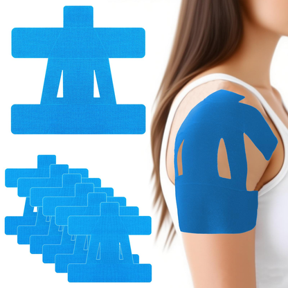 Precut Kinesiology Tape for Shoulder Waterproof Sports Support