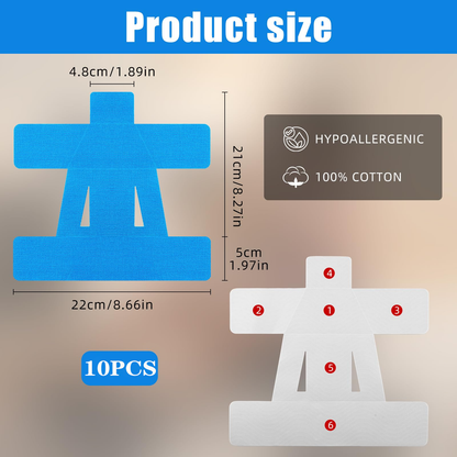 Precut Kinesiology Tape for Shoulder Waterproof Sports Support