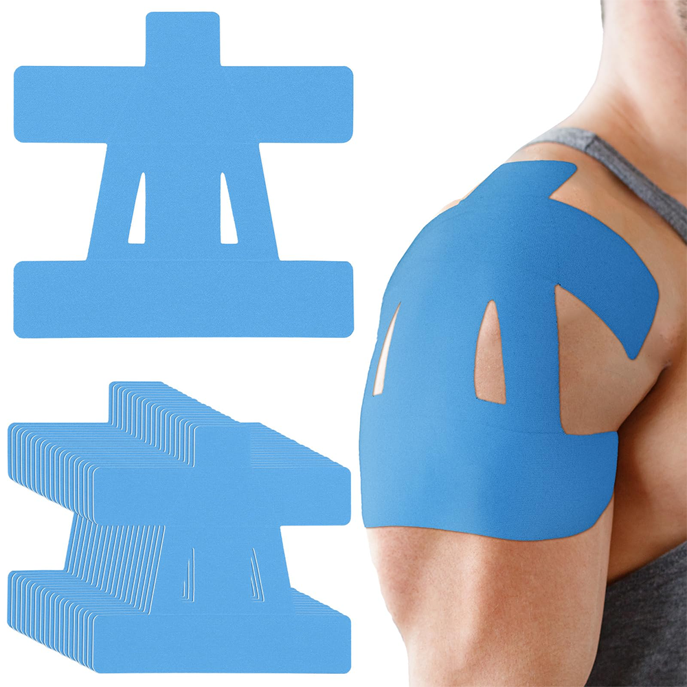 Precut Kinesiology Tape for Shoulder Waterproof Sports Support