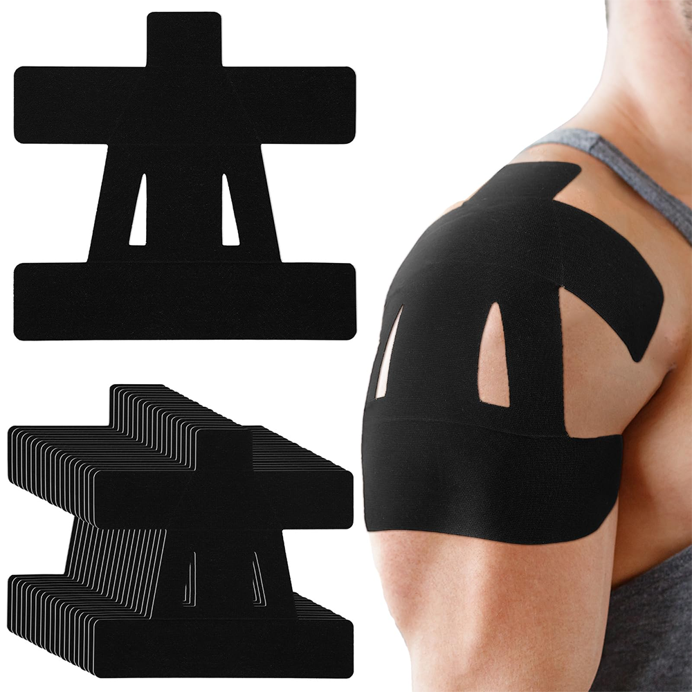 Precut Kinesiology Tape for Shoulder Waterproof Sports Support