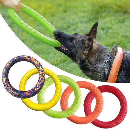 AquaTug EVA Dog Training Ring for Fetch, Tug & Water Play