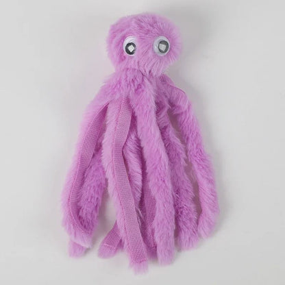 Interactive Octopus Plush & Multi-Tentacle Hunting Toy