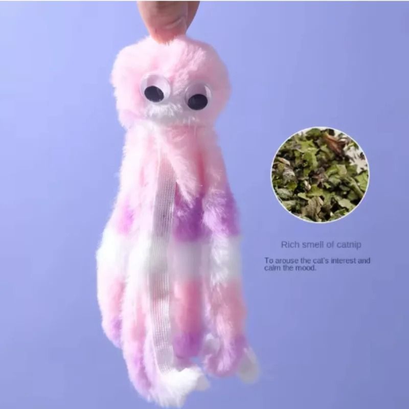 Interactive Octopus Plush & Multi-Tentacle Hunting Toy