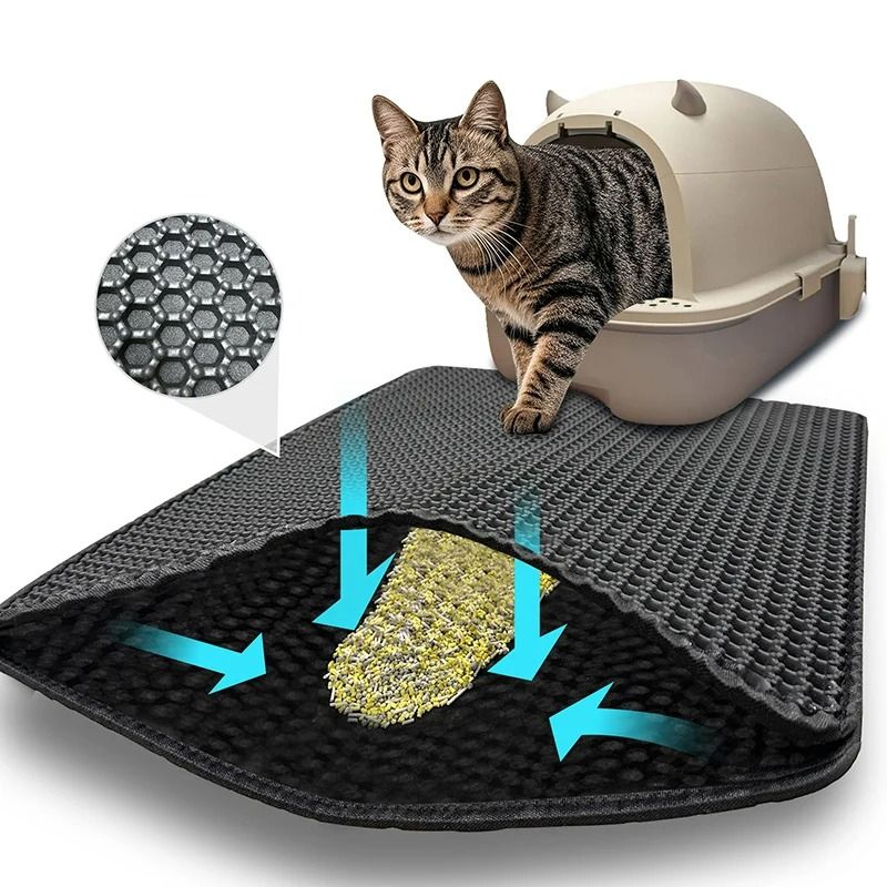 Double-Layer EVA Litter Trapping Mat