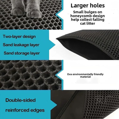 Double-Layer EVA Litter Trapping Mat