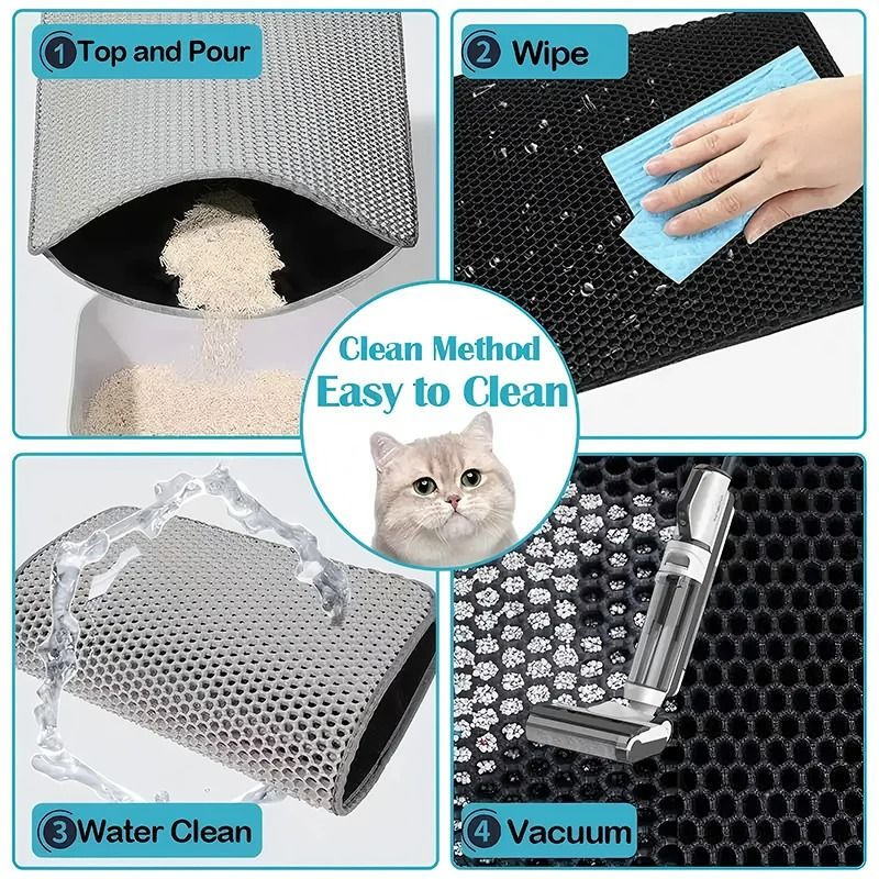 Double-Layer EVA Litter Trapping Mat