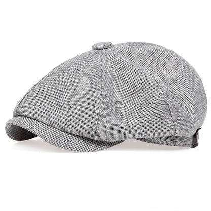 Mens Lightweight Newsboy Cap Retro Summer Beret Hat