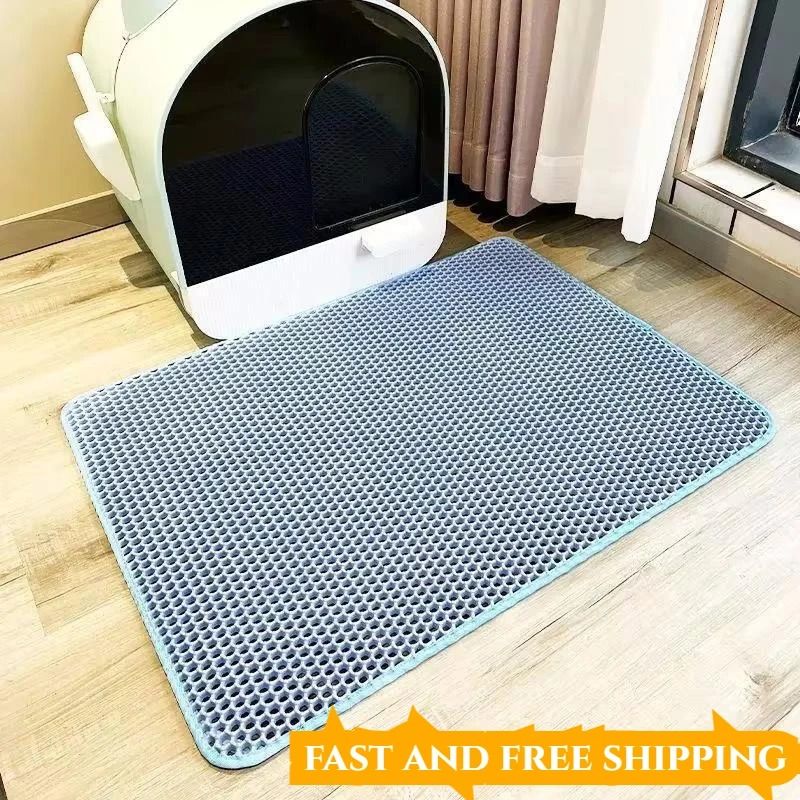 Double-Layer Honeycomb Litter Trapping Mat