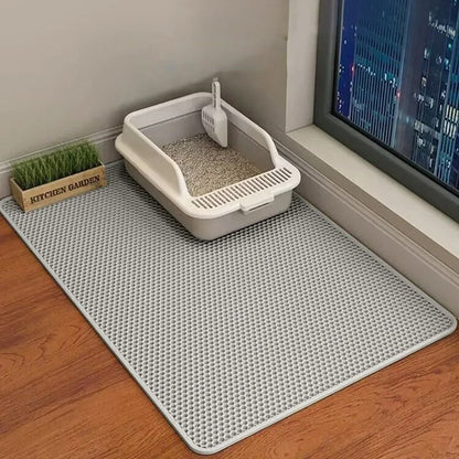 Large Advanced Honeycomb Double-Layer Litter Mat