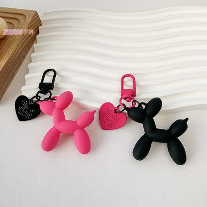 Balloon Dog Keychain Charm for Bags, Cars & Keys