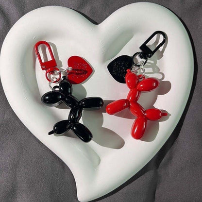 Balloon Dog Keychain Charm for Bags, Cars & Keys