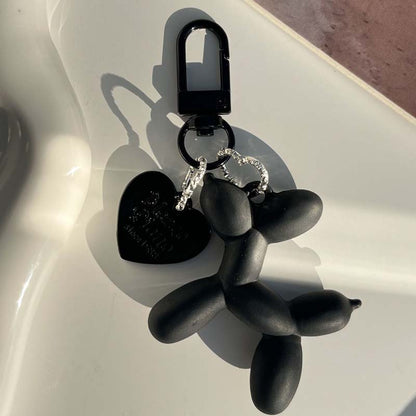 Balloon Dog Keychain Charm for Bags, Cars & Keys