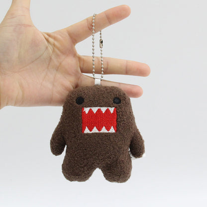 Domo Kun Plush Keychain Cute Anime Bag Charm Gift for Backpack & Purse