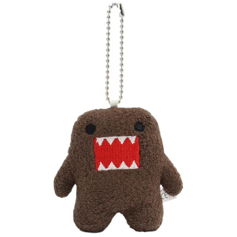 Domo Kun Plush Keychain Cute Anime Bag Charm Gift for Backpack & Purse