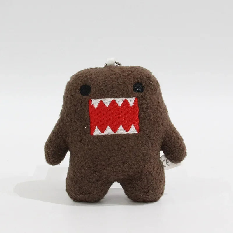 Domo Kun Plush Keychain Cute Anime Bag Charm Gift for Backpack & Purse