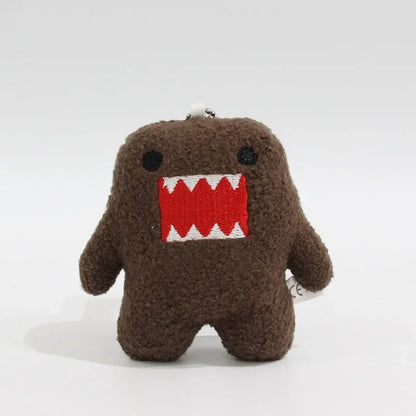 Domo Kun Plush Keychain Cute Anime Bag Charm Gift for Backpack & Purse
