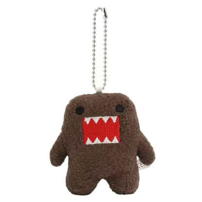 Domo Kun Plush Keychain Cute Anime Bag Charm Gift for Backpack & Purse