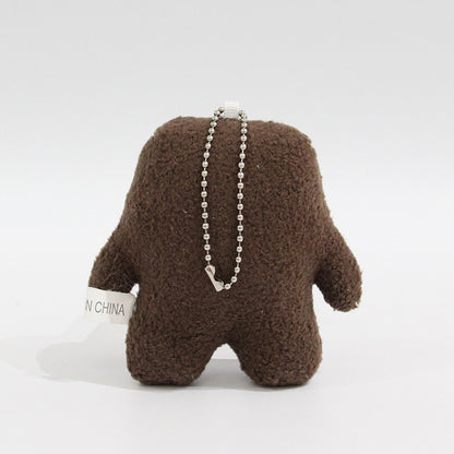 Domo Kun Plush Keychain Cute Anime Bag Charm Gift for Backpack & Purse