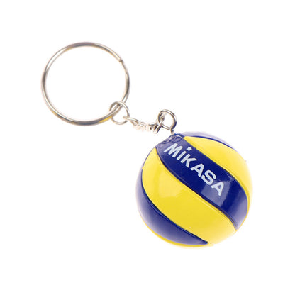 Mini Volleyball Keychain PVC Sports Bag Charm for Players, Coaches & Team Gifts