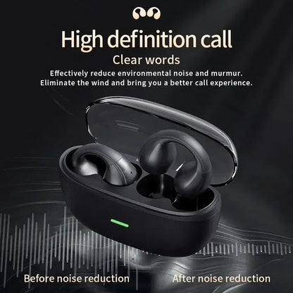 AeroClip Pro Wireless Earbuds with Noise Canceling HD Calls
