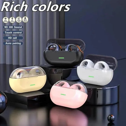 AeroClip Pro Wireless Earbuds with Noise Canceling HD Calls