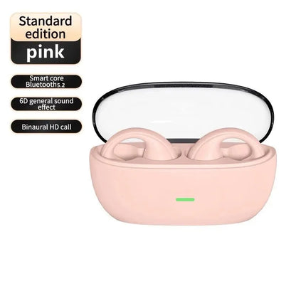 AeroClip Pro Wireless Earbuds with Noise Canceling HD Calls
