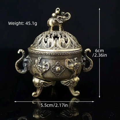 Elephant Incense Burner Aromatherapy Ornament