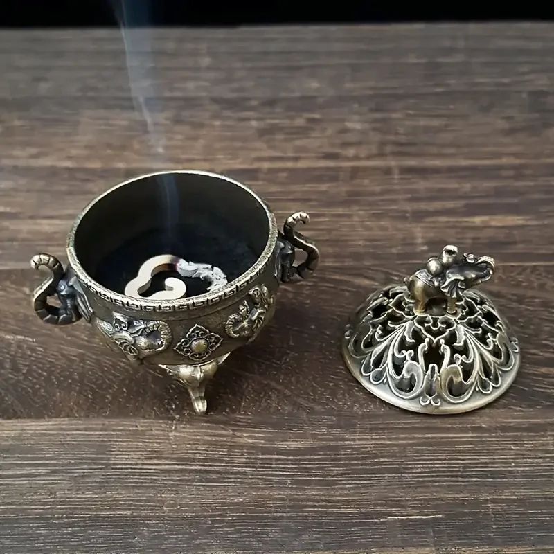 Elephant Incense Burner Aromatherapy Ornament