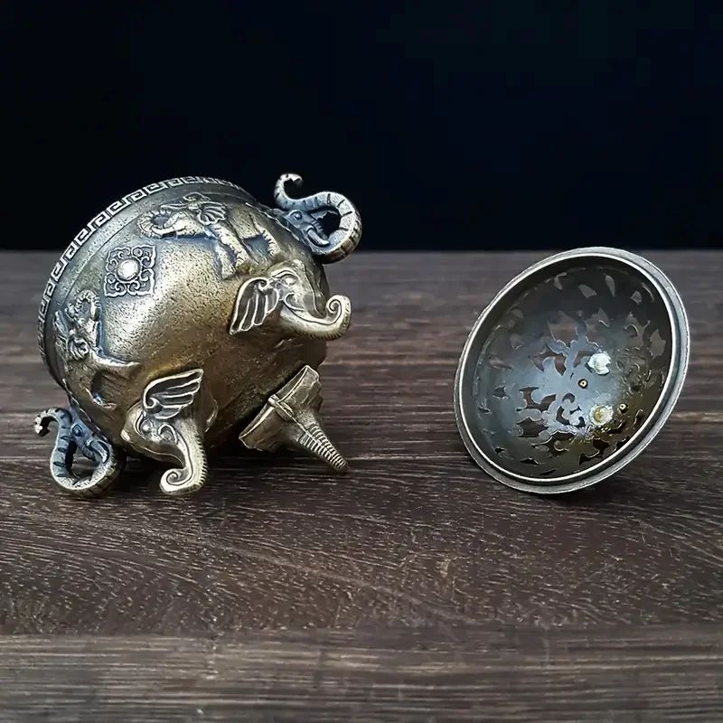 Elephant Incense Burner Aromatherapy Ornament