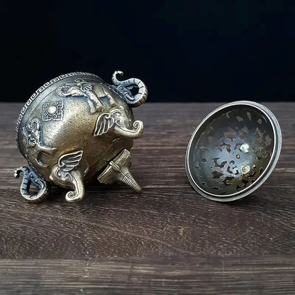 Elephant Incense Burner Aromatherapy Ornament