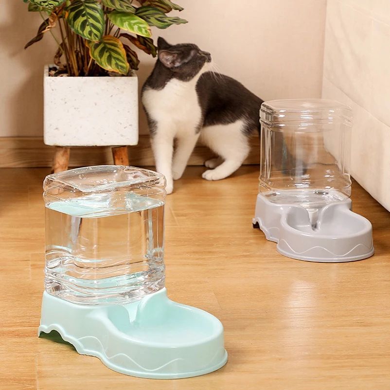 3.8L Automatic Pet Feeder and Cat Water Dispenser Bowl