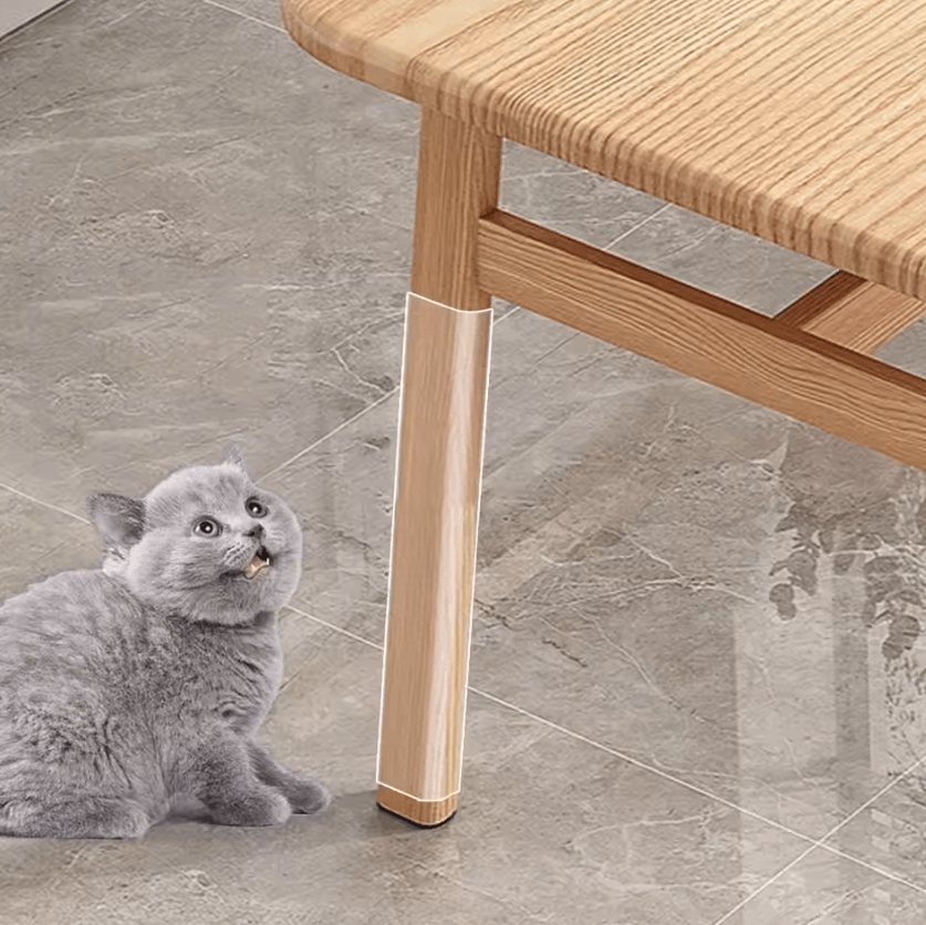 ClearGuard Anti-Scratch Sofa Protector for Cats