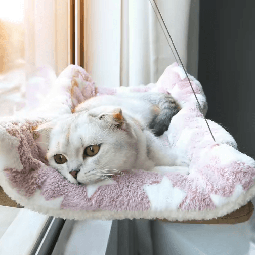 Heavy-Duty Window Cat Hammock – 20KG Hanging Sunny Seat for Cats & Kittens