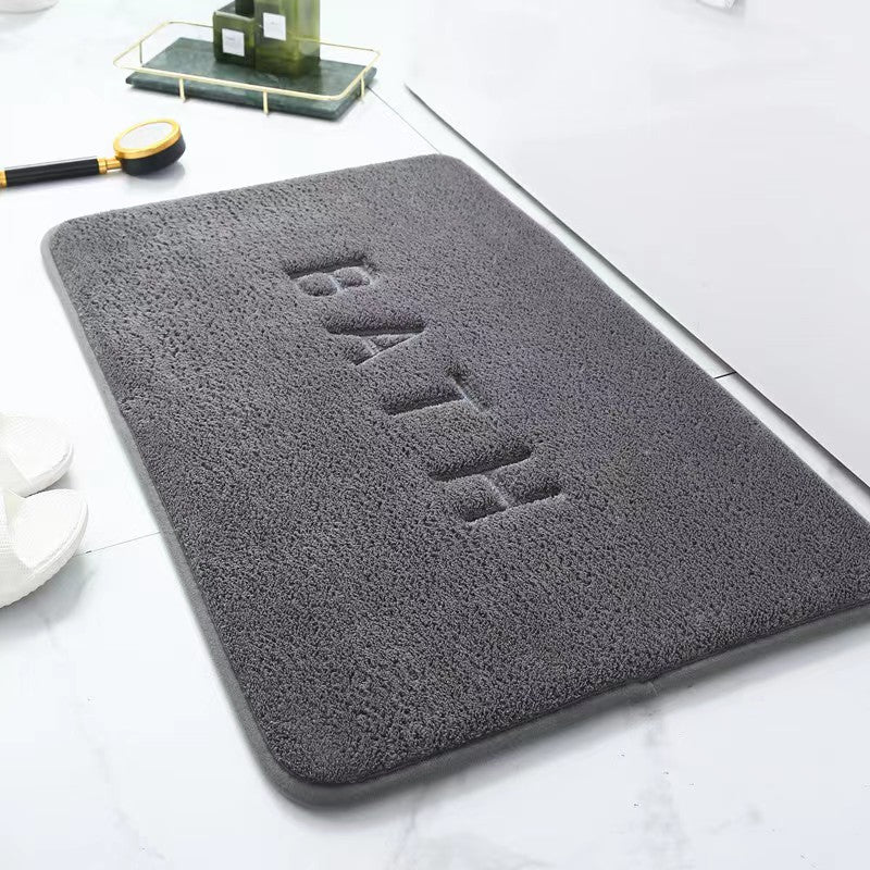 CloudSoft Memory Foam Bath Mat Super Absorbent Bath Mat with Non Slip Backing for Bathroom & Kitchen