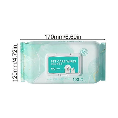 Pure Water Gentle Deodorizing Pet Wipes