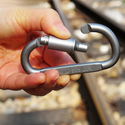 AdventureLock Aluminum Carabiner Clip Set for Keys, Gear & Everyday Carry