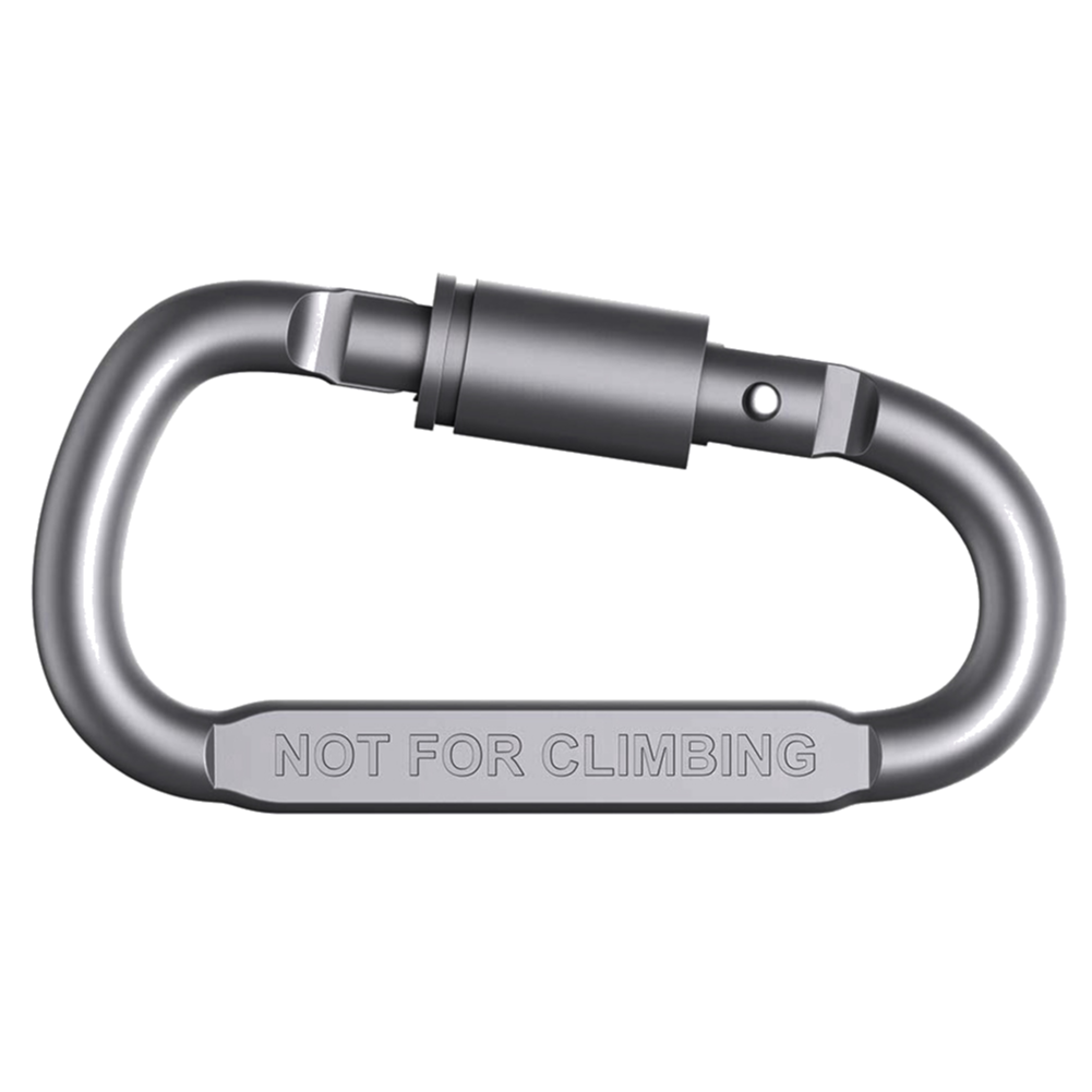 AdventureLock Aluminum Carabiner Clip Set for Keys, Gear & Everyday Carry