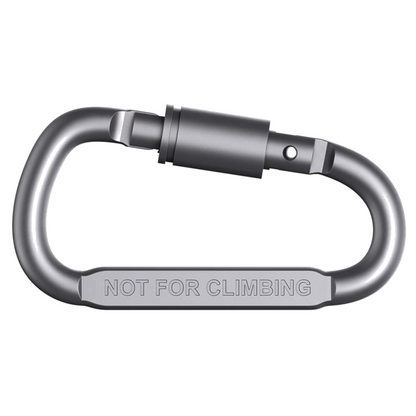AdventureLock Aluminum Carabiner Clip Set for Keys, Gear & Everyday Carry