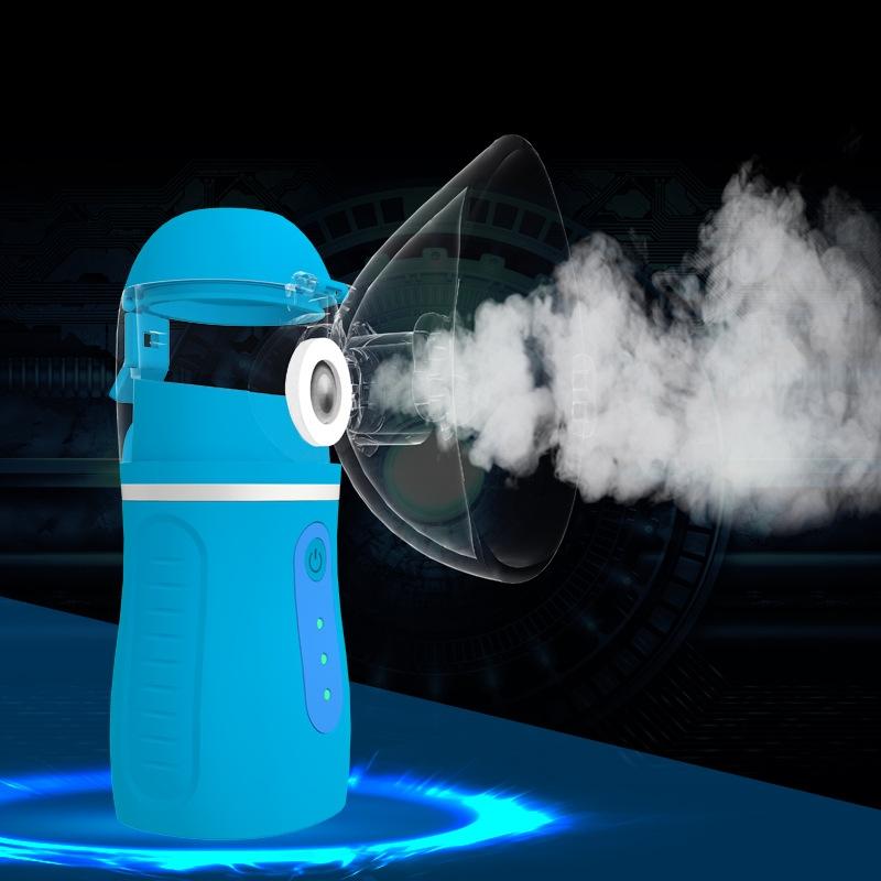 N5S Portable Mesh Nebulizer for Adults & Kids Quiet USB Handheld Portable Nebulizer Machine