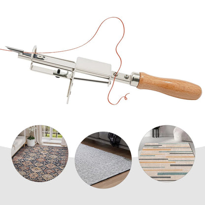 Manual Tufting Tool for DIY Rug Making and Carpet Fabric Crafting