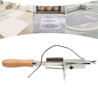 Manual Tufting Tool for DIY Rug Making and Carpet Fabric Crafting