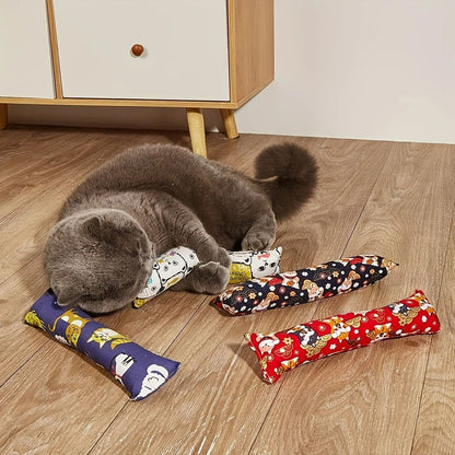 Interactive Plush Teaser Wand – Durable Bite-Resistant Pounce & Chase Toy