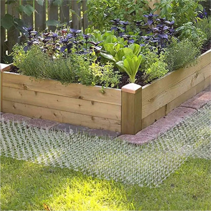 Garden Scat Mat Spike Deterrent – Weatherproof Humane Animal Repellent Strips