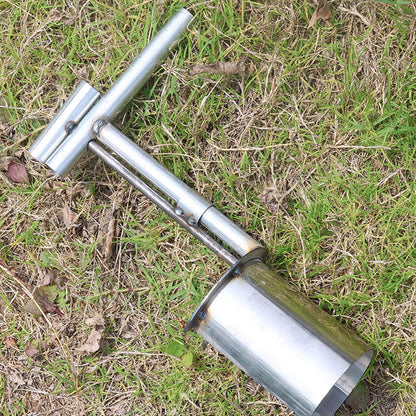 Stainless Steel Seedling Transplanter Tool for Vegetable Garden Planting