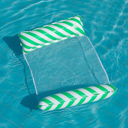 AquaRelax Water Hammock Float Inflatable Pool Lounger for Pool, Beach & Lake Days