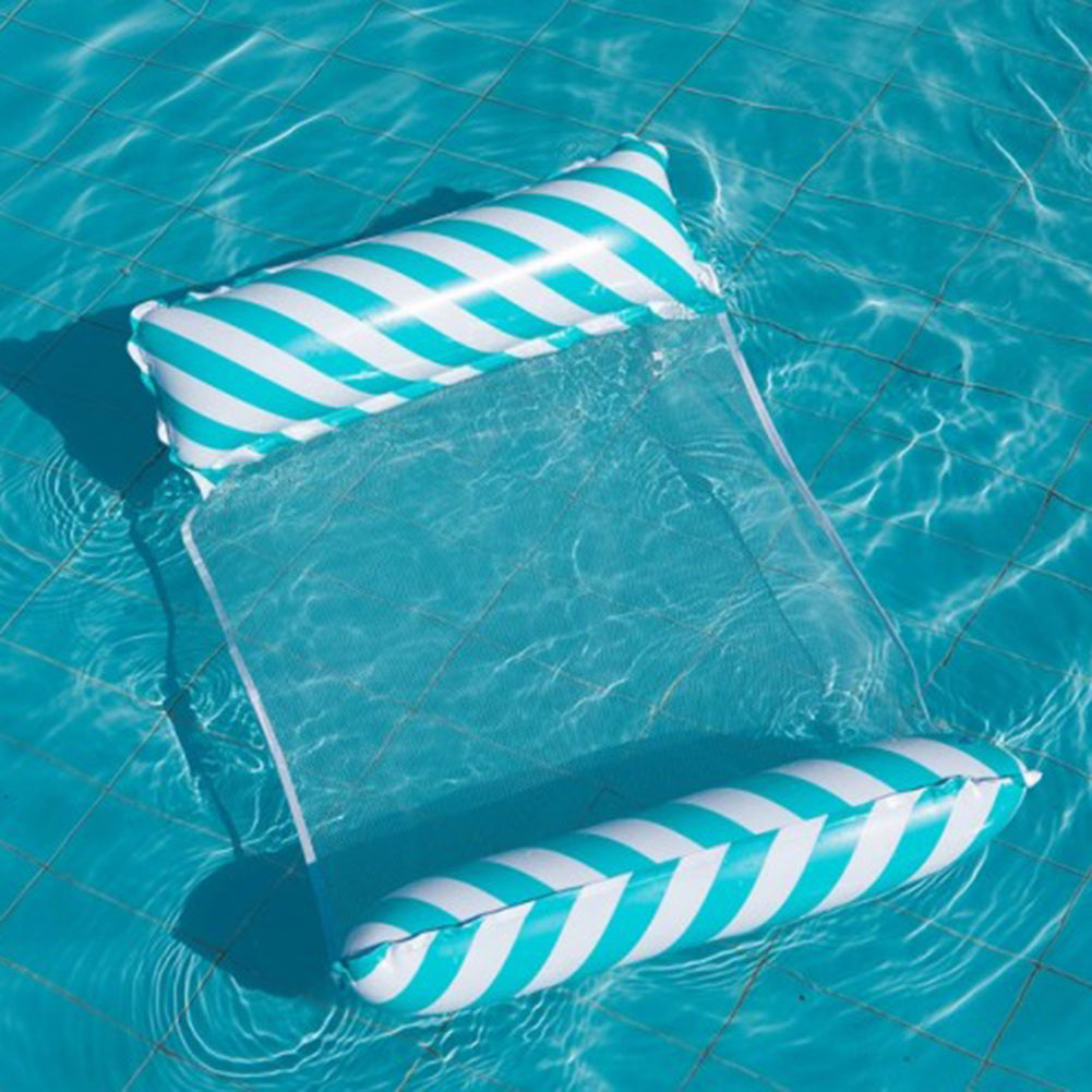 AquaRelax Water Hammock Float Inflatable Pool Lounger for Pool, Beach & Lake Days